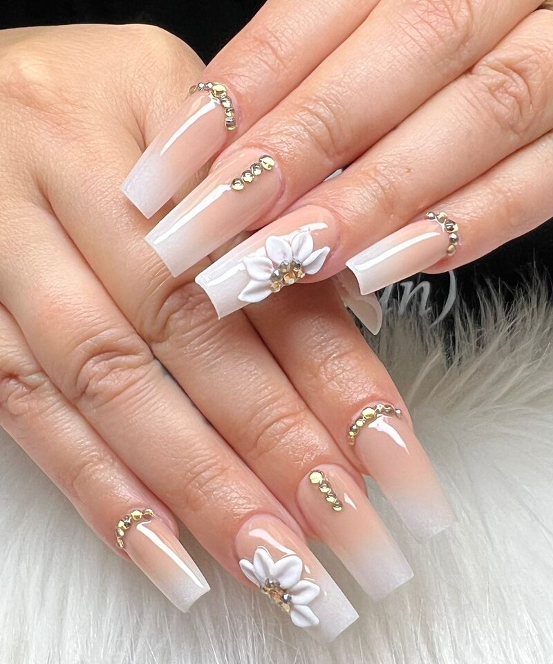 Professional nail art and manicure at Kay's Nail Studio in Kissimmee, FL